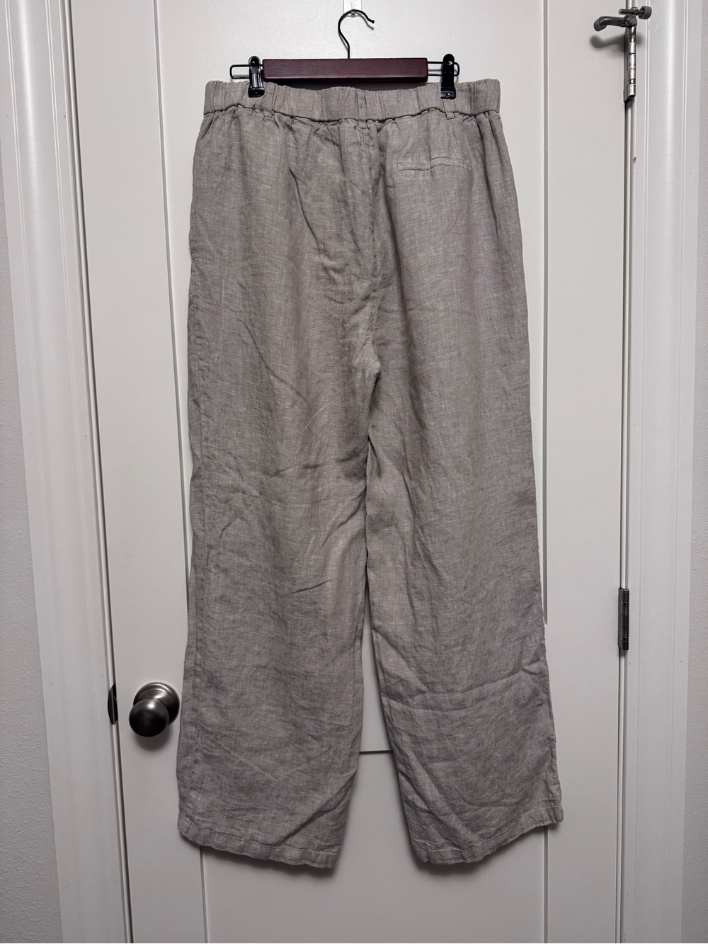 100% European Linen Pleated Trouser - Picture 6 of 9